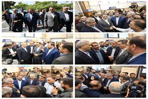 بازدید معاون رئیس‌جمهور و رئیس سازمان اداری و استخدامی کشور، استاندار فارس، رییس دانشگاه علوم پزشکی شیراز و رییس سازمان مدیریت و برنامه ریزی